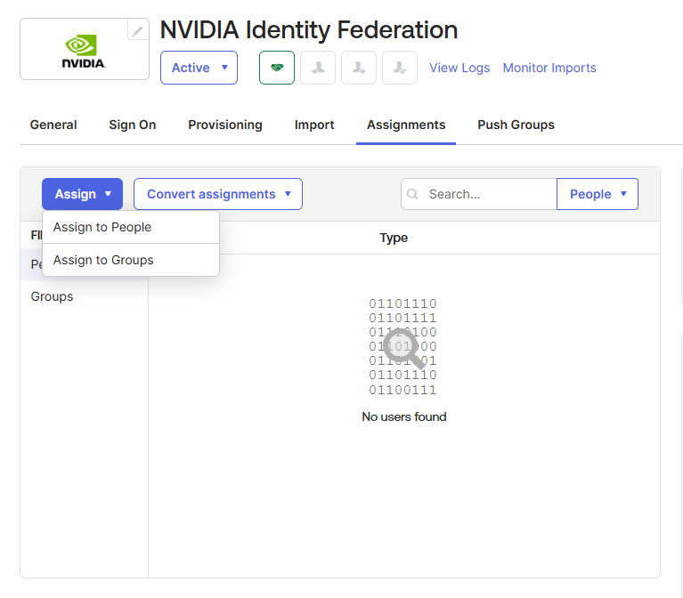NVIDIA Identity Federation